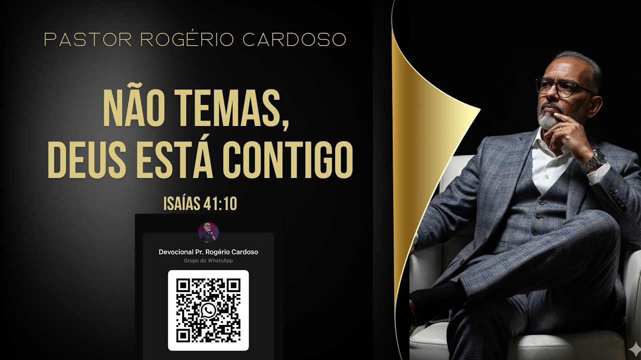 NÃO TEMAS, DEUS ESTÁ CONTIGO - Palavra de esperança