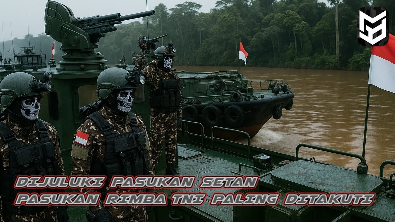 PASUKAN SETAN TNI! UNIT PASUKAN PALING MEMATIKAN DAN DITAKUTI DIMEDAN TEMPUR