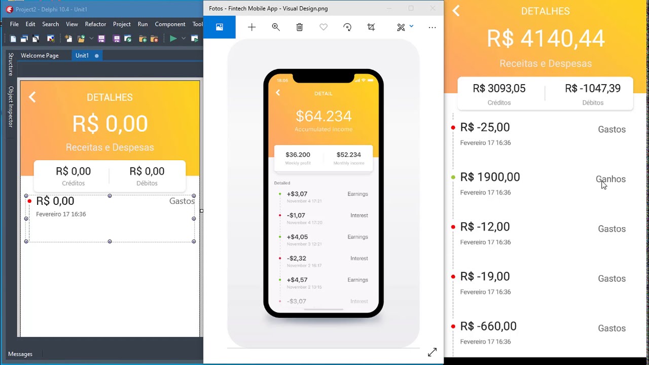 Firemonkey - Listagem de dados com ListBox