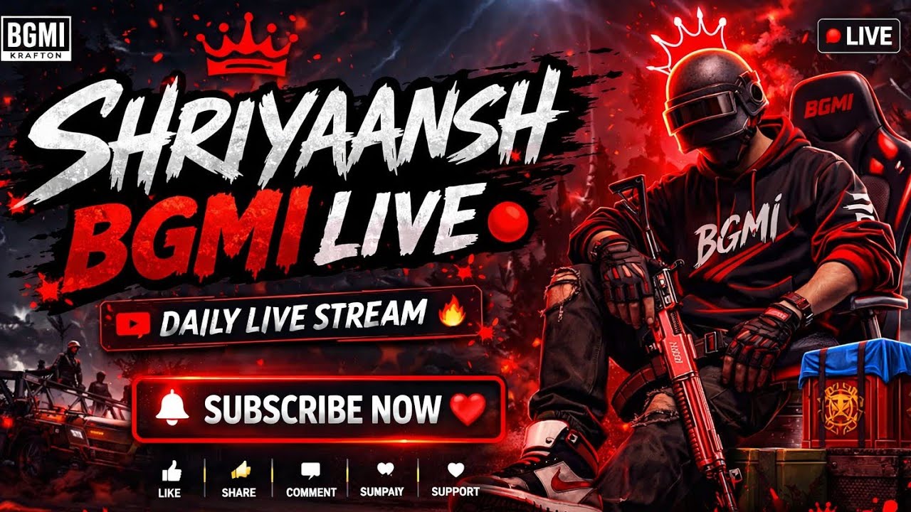 PUBG BGMI LIVE STREAM