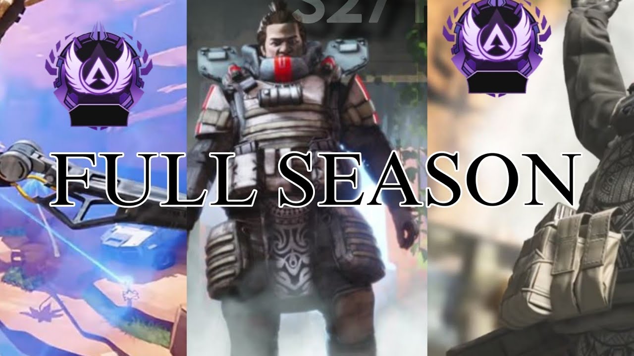 APEX LEGENDS S27 ROAD2MASTER - FULL SEASON