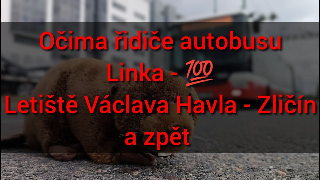POV: Očima řidiče autobusu • Linka 100 | Letiště → Zličín a zpět