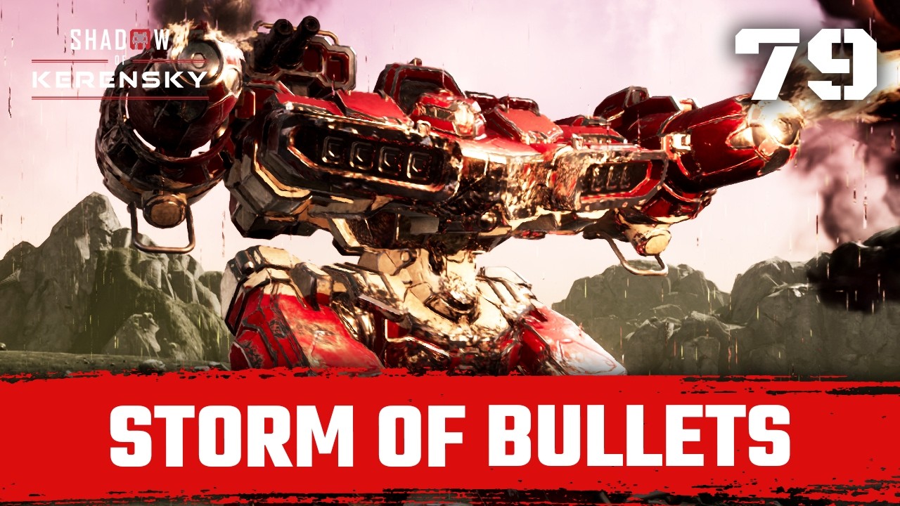 Bullet Hell - 6 LBX Autocannons on the Bane | MechWarrior 5: Mercenaries Modded 79