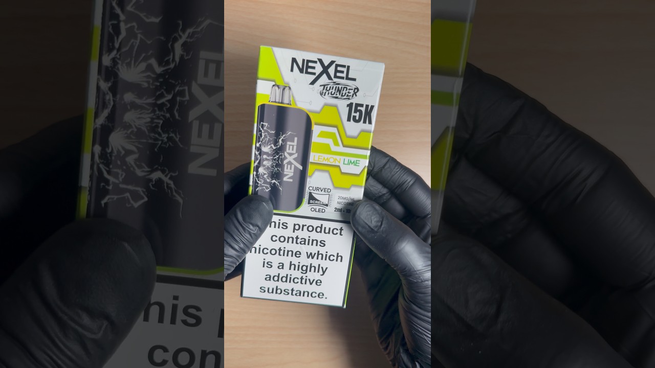 How to Set Up Nexel Thunder 15k Prefilled Pod Kit #nexelthundervape #howtovape #vapesetup  #vape
