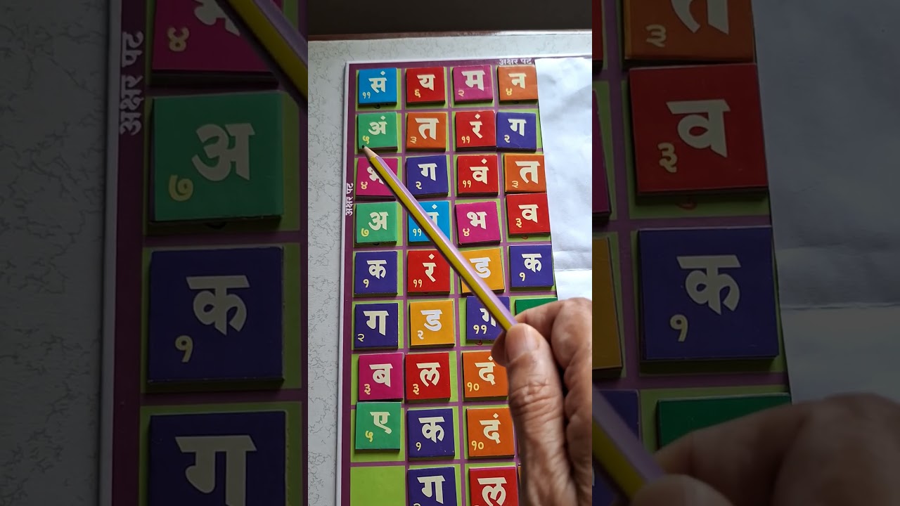 Marathi words with Anuswar । 4 letter marathi words । Marathi barakhadi । You tube shorts