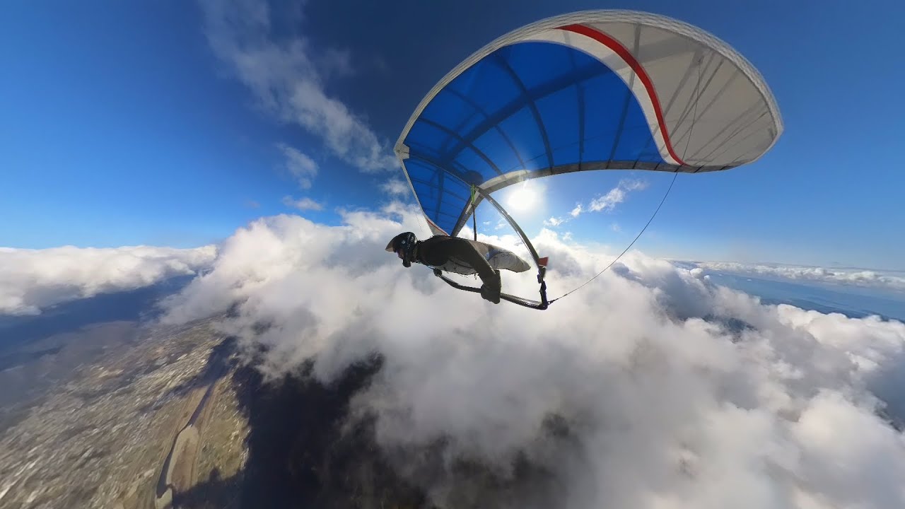 ハンググライダー 雲上高度2,000m 2025/1/26龍門山