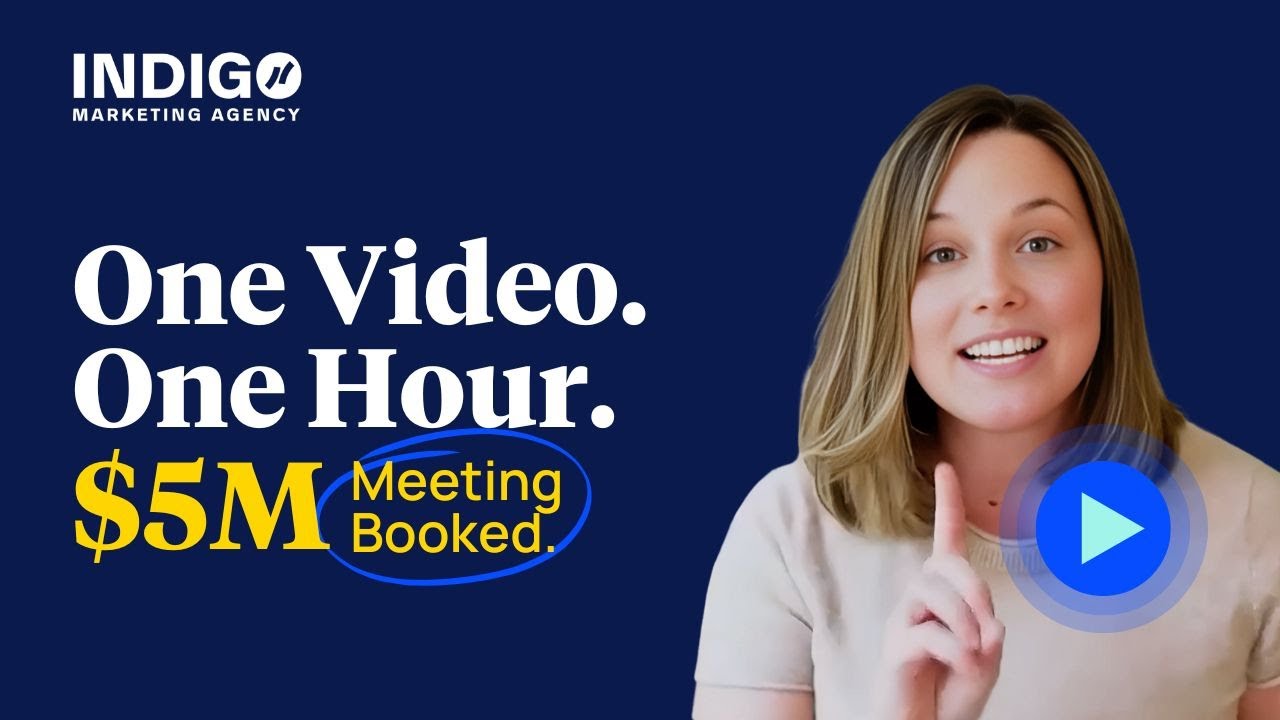 One Video. One Hour. -- Indigo Marketing Agency