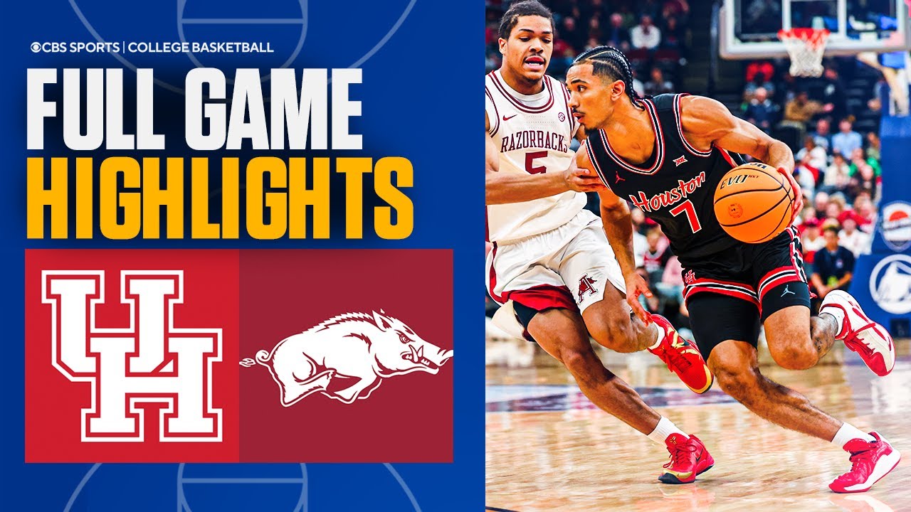 Houston Cougars vs Arkansas Razorbacks | Full Game Highlights | CBS Sports College Basketball