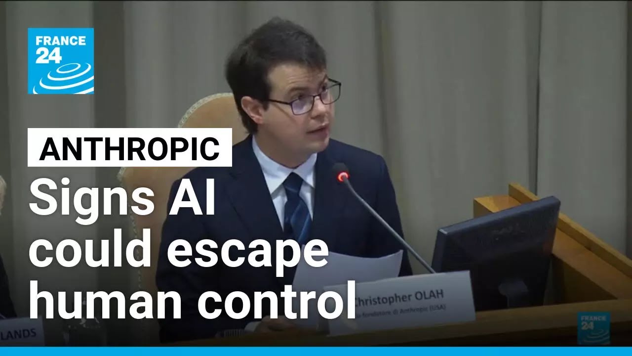 Anthropic calls for pause of global AI development &bull; FRANCE 24 English