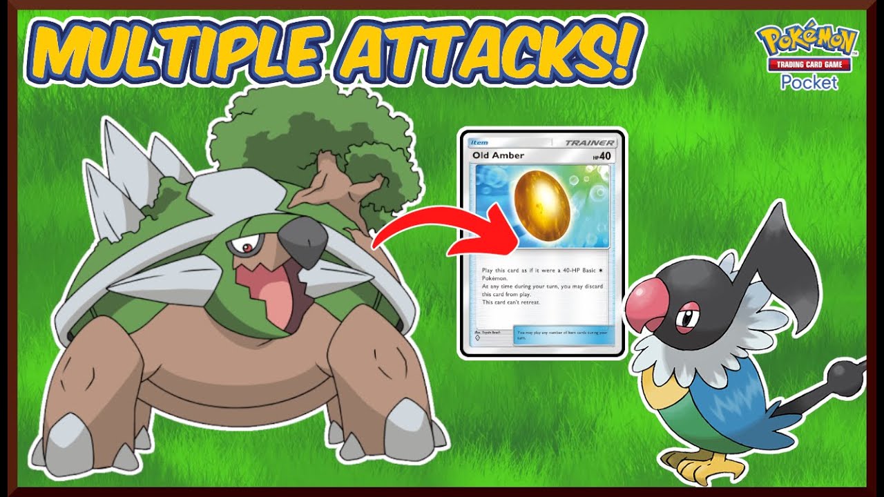 I Tried Using Fossils For Multiple Torterra Attacks And It Actually Worked... | Pokémon TCG Pocket