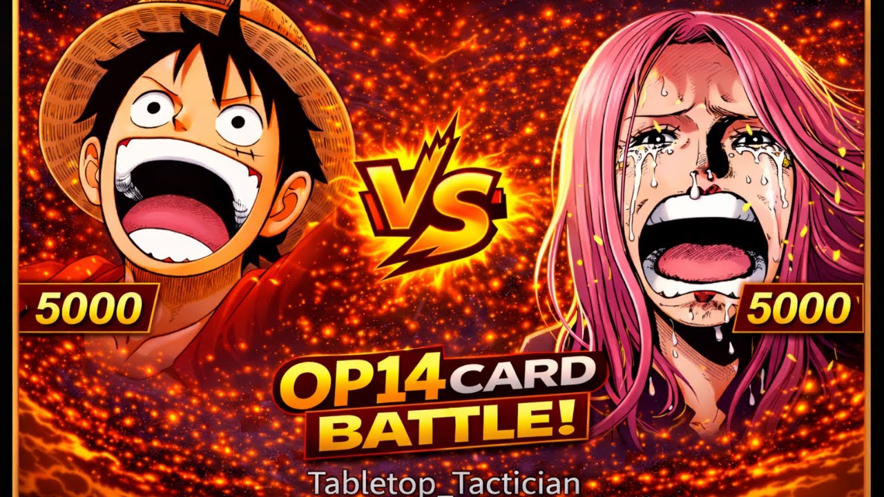 The Return of Burn. Op 14 One Piece TCG: Rg Luffy Vs Y Bonney