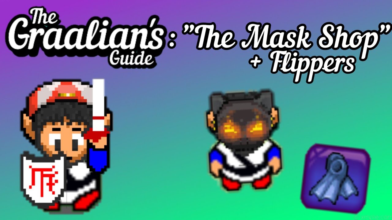 The Mask Shop + Flippers | Graal Classic Online - Graalian's Guide
