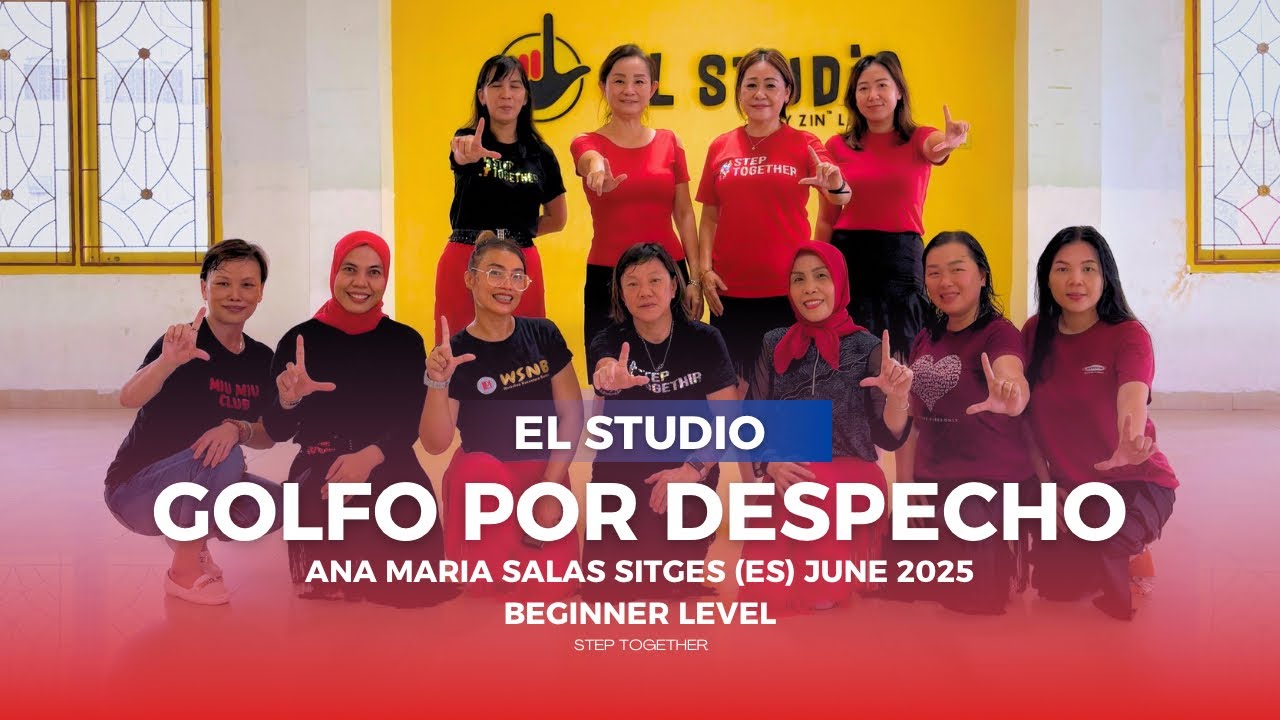 Golfo Por Despecho • Line Dance • Merengue • Beginner • El Studio • Step Together