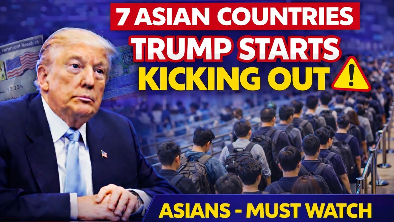 7 ASIAN Countries TRUMP Wants to Send Back to Their Homelands in 2026