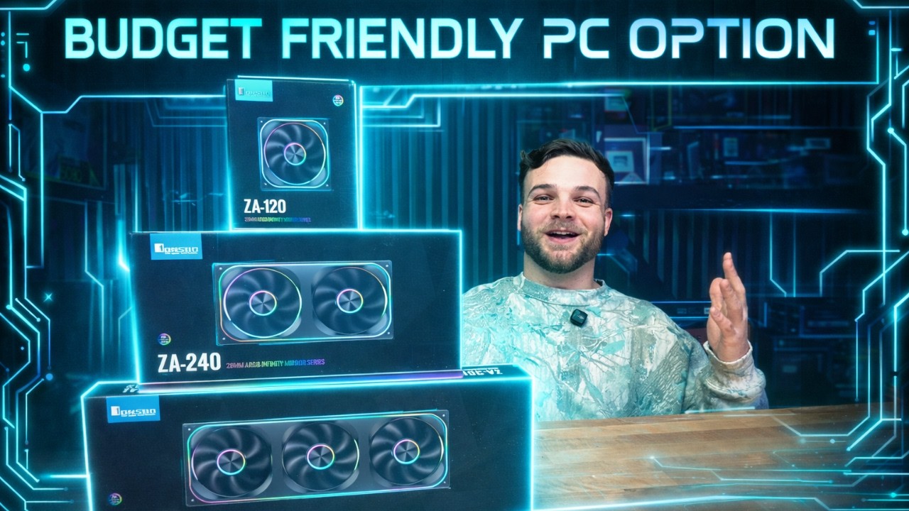 Budget Friendly Gaming PC Options - Jonsbo ZA Fan Guide