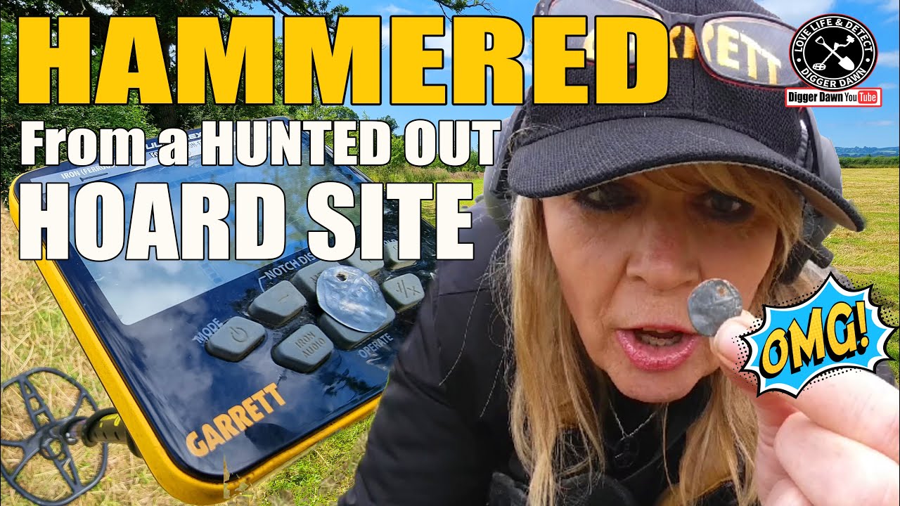 BOOM Hammered Silver on a Hunted out HOARD site I Metal Detecting I APEX Reaper Coil