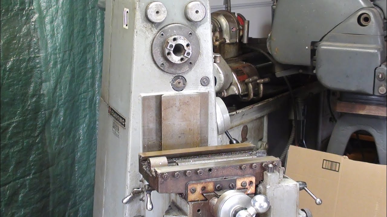 New CLAUSING Milling Machine Tips #498 pt 3 tubalcain disassembly