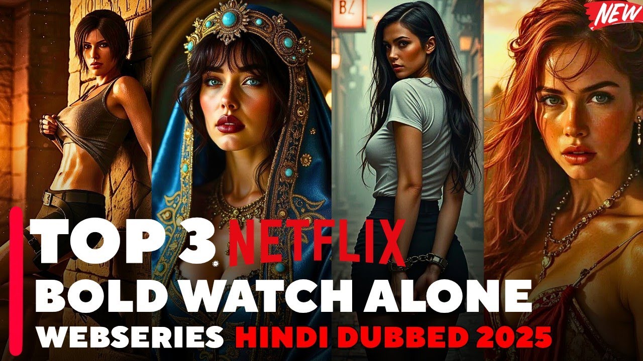 Top 3 Bold Web Series on Netflix to Watch Alone | Hindi Dubbed | New Hot List 2025