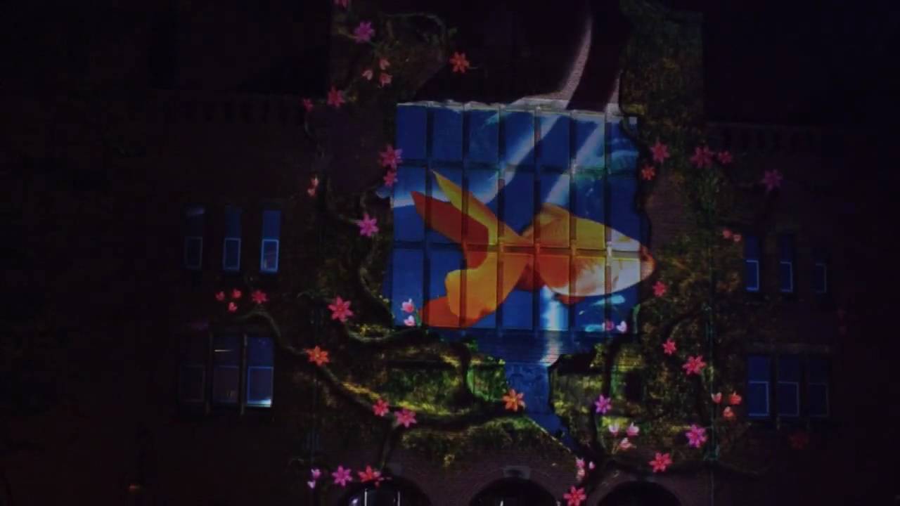 NuFormer 3D Video Mapping - Samsung, Amsterdam, May 2010