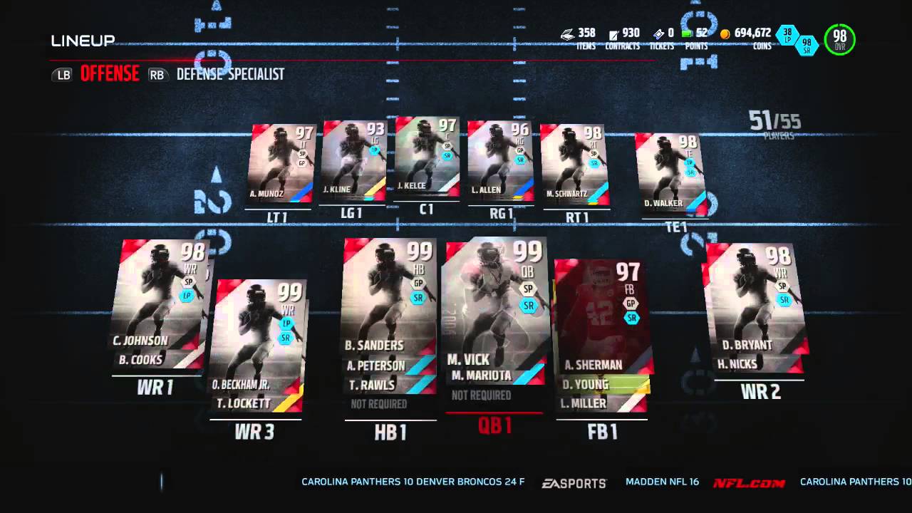 98 OVR Position Hero Richie Incognito! - Madden NFL 16 Ultimate Team