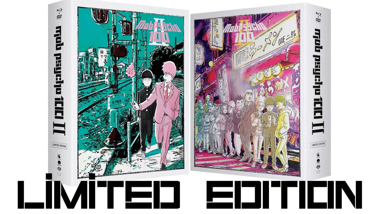 Mob Psycho 100 2 Limited Edition Unboxing - Blu-ray/DVD