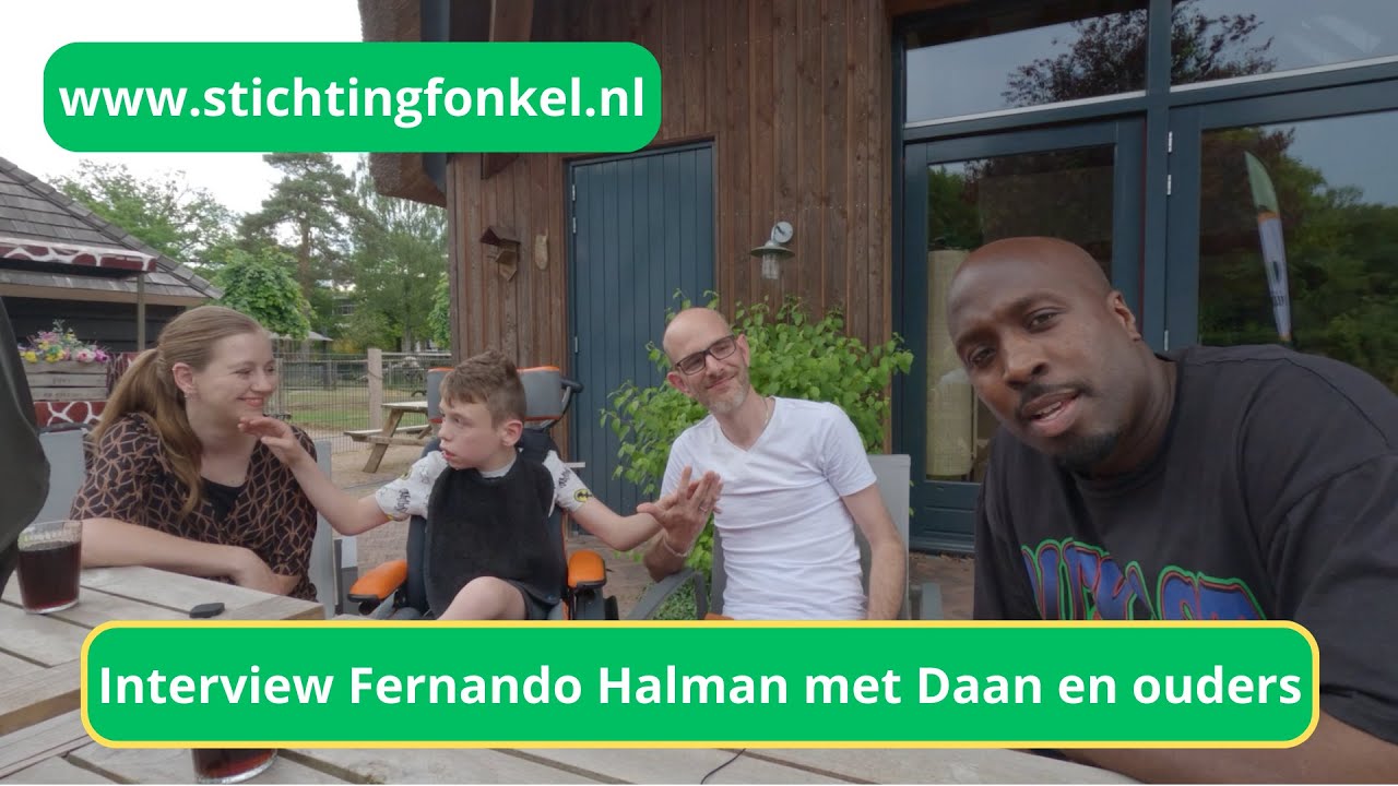 Interview Fernando Halman met Daan en ouders  - StichtingFonkel.nl