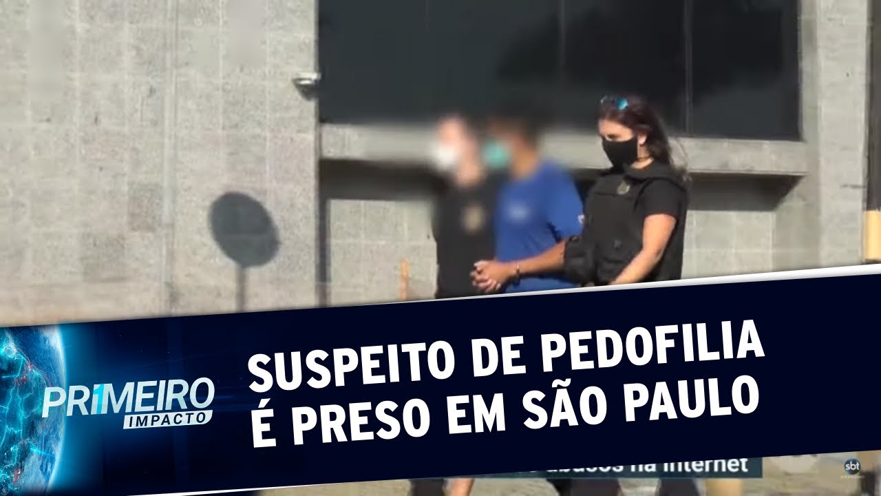 Alerta da Interpol leva PF a suspeito de pedofilia em SP | Primeiro Impacto (05/08/20)