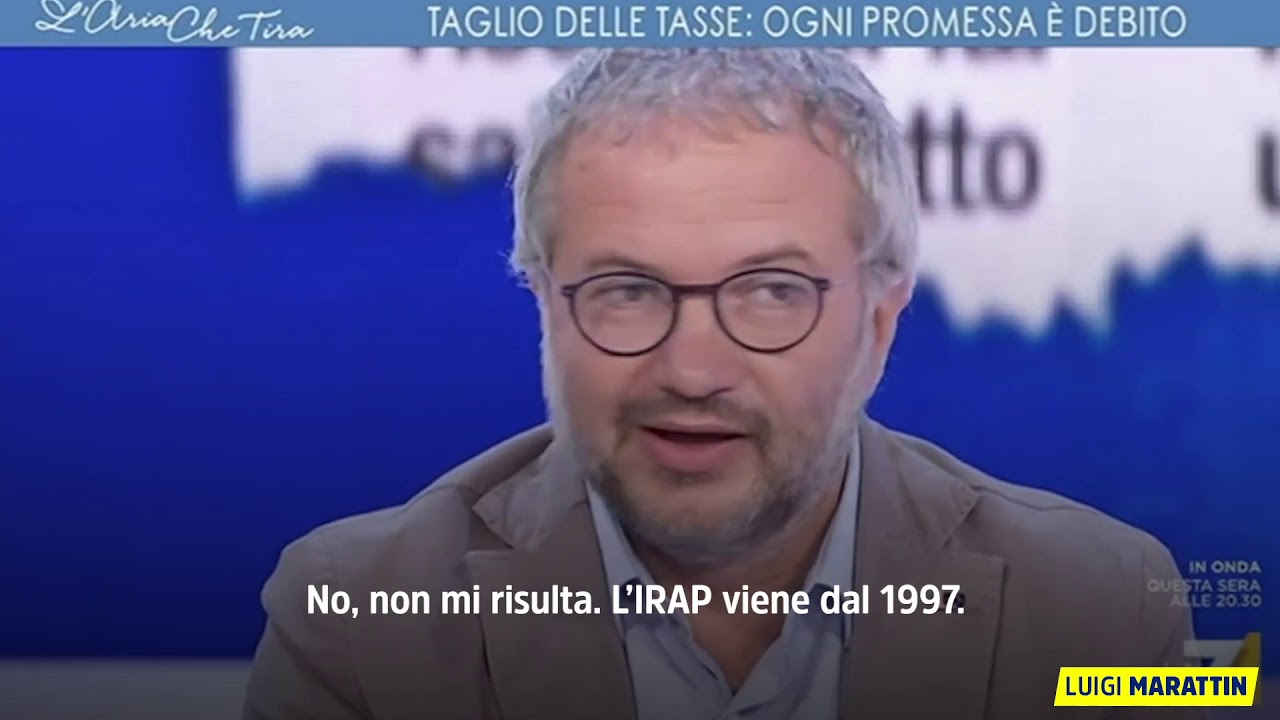 Confronto con Borghi a L' Aria Che Tira.  Quali tasse avete abbassato? La mia risposta.