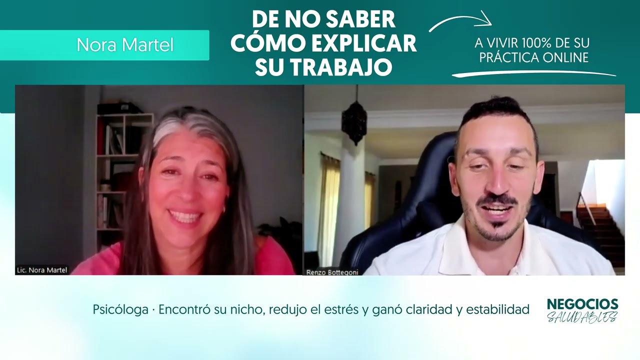 Psicóloga dejó la incertidumbre y empezó a conseguir pacientes online | Testimonio