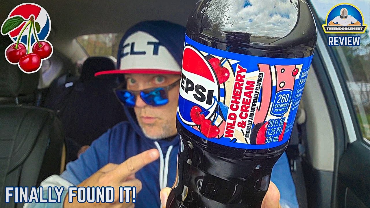 Pepsi® Wild Cherry & Cream Review! 🍒🥛🥤| Finally Found It! | theendorsement