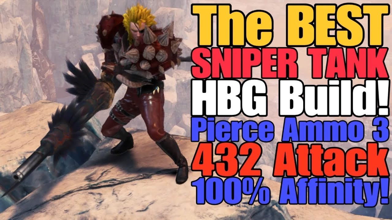 MHW: Iceborne - The Best Sniper Tank HBG Build! (Baleful Night)