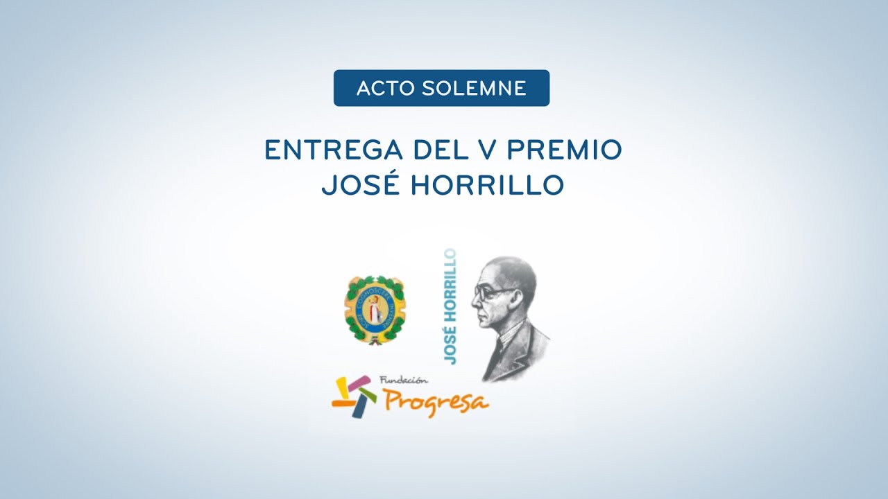 Entrega del V Premio José Horrillo