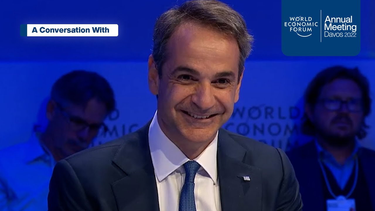 A Conversation with  Kyriakos Mitsotakis, Prime Minister of Greece | Davos | 