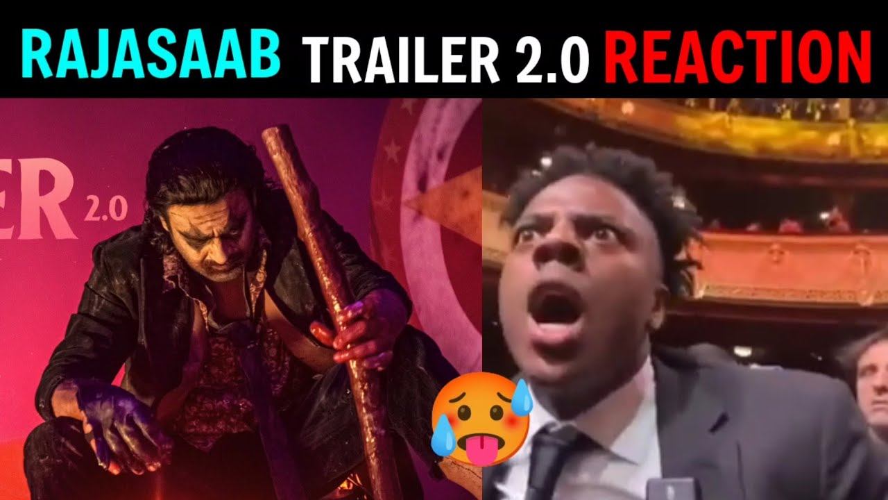 RAJASAAB TRAILER 2.0 REACTION 🔥 || RAJASAAB MOVIE || PRABHAS || TRAILER REACTION 