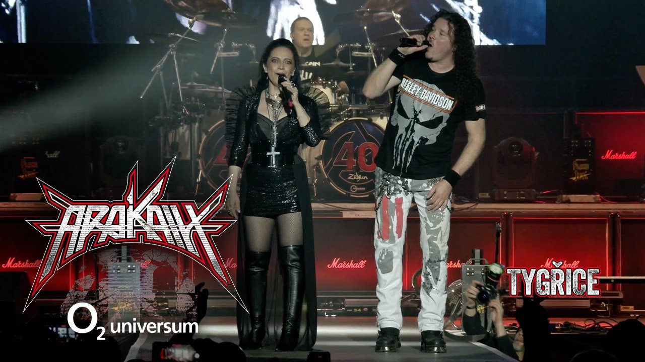 Arakain & Lucie Bílá - Tygřice (40 let O2 universum Live)