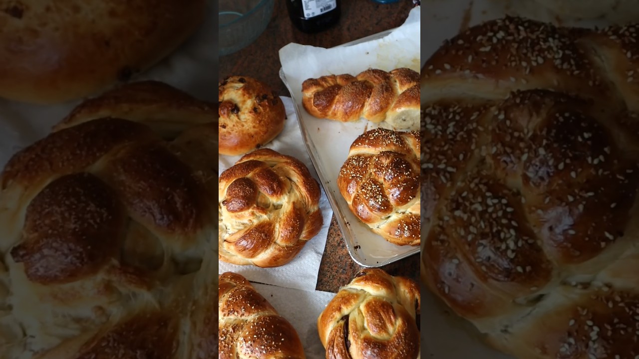 BAKING CHALLAH❤️ #nyfoodsharings #challah #jewishfood