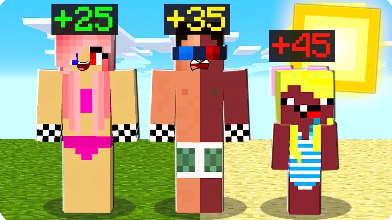 🥵ЖАРА УСИЛИВАЕТСЯ С КАЖДОЙ МИНУТОЙ В МАЙНКРАФТ! ШЕДИ ЛЕСКА И НУБИК MINECRAFT