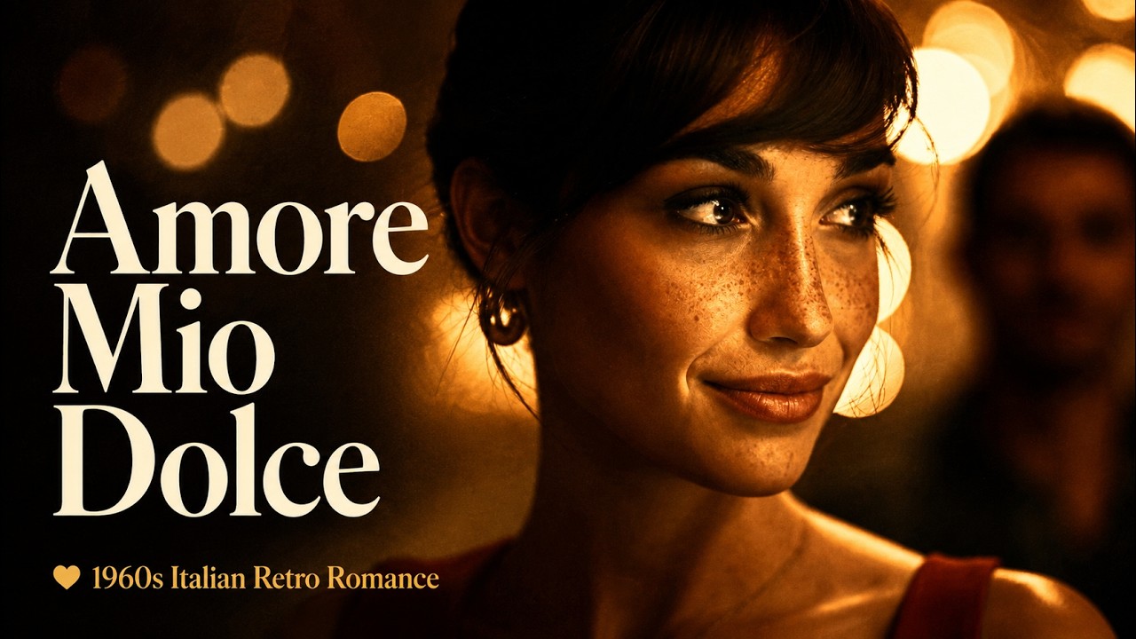 Amore Mio ❤️ 1960s Italian Romantic Duet | La Dolce Vita Love Song