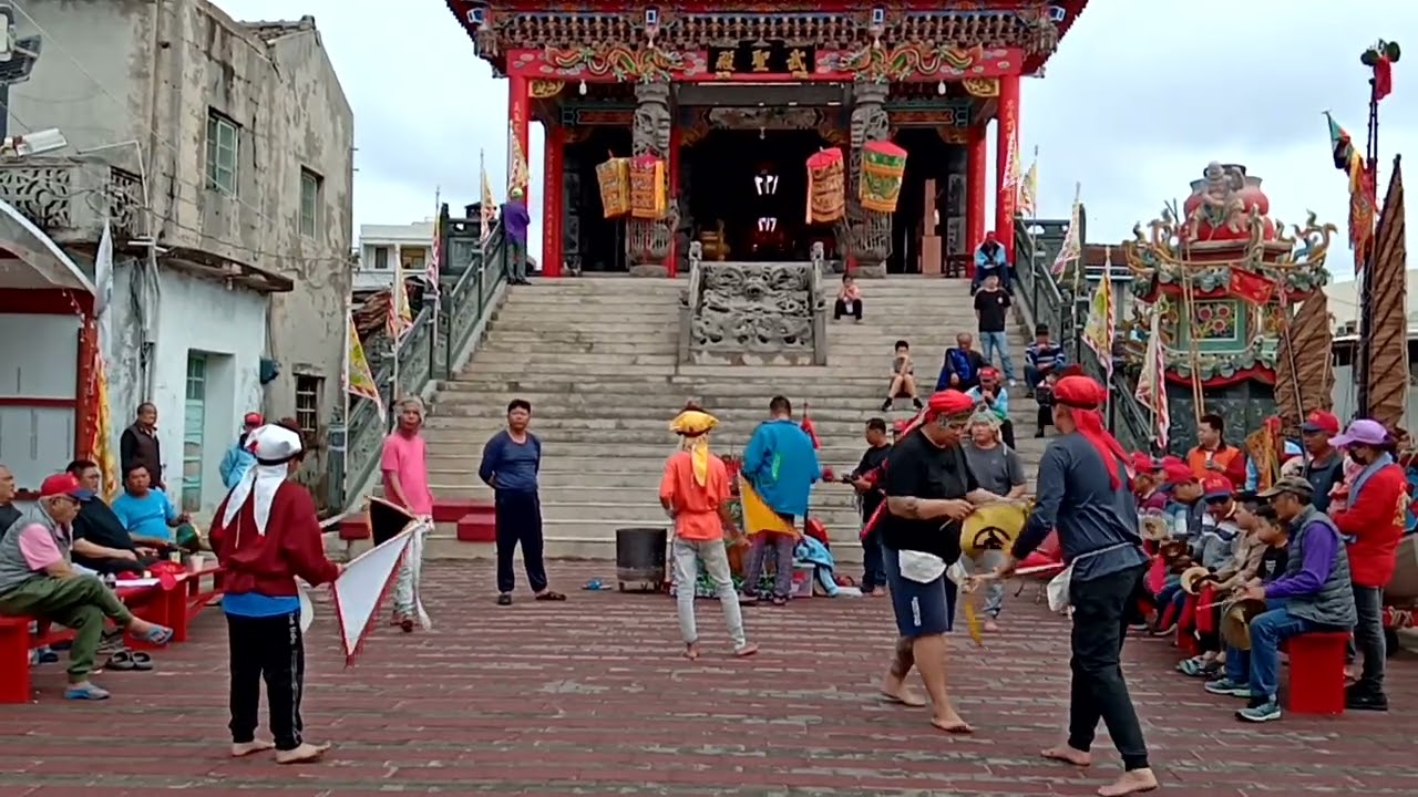 澎湖吉貝武聖殿新科小法出館演法