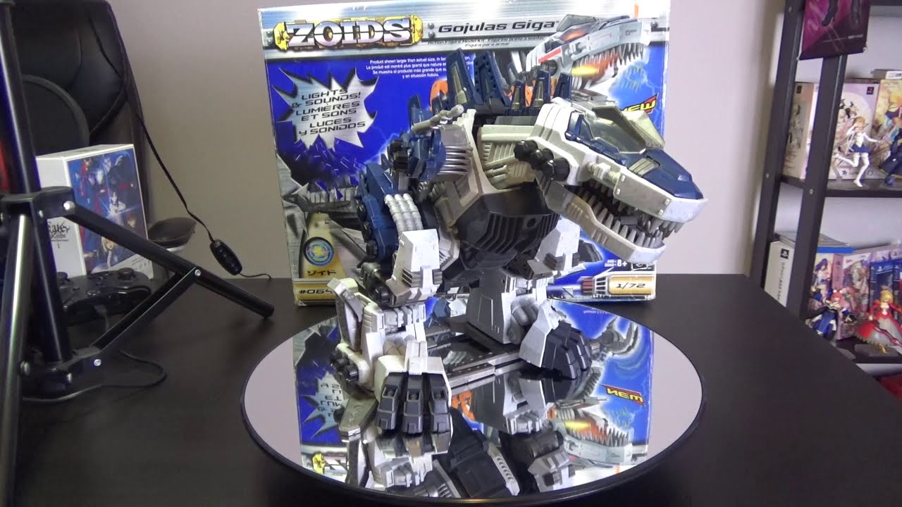 Обзор модельного комплекта Zoids Hasbro Fuzors Gojulas Giga