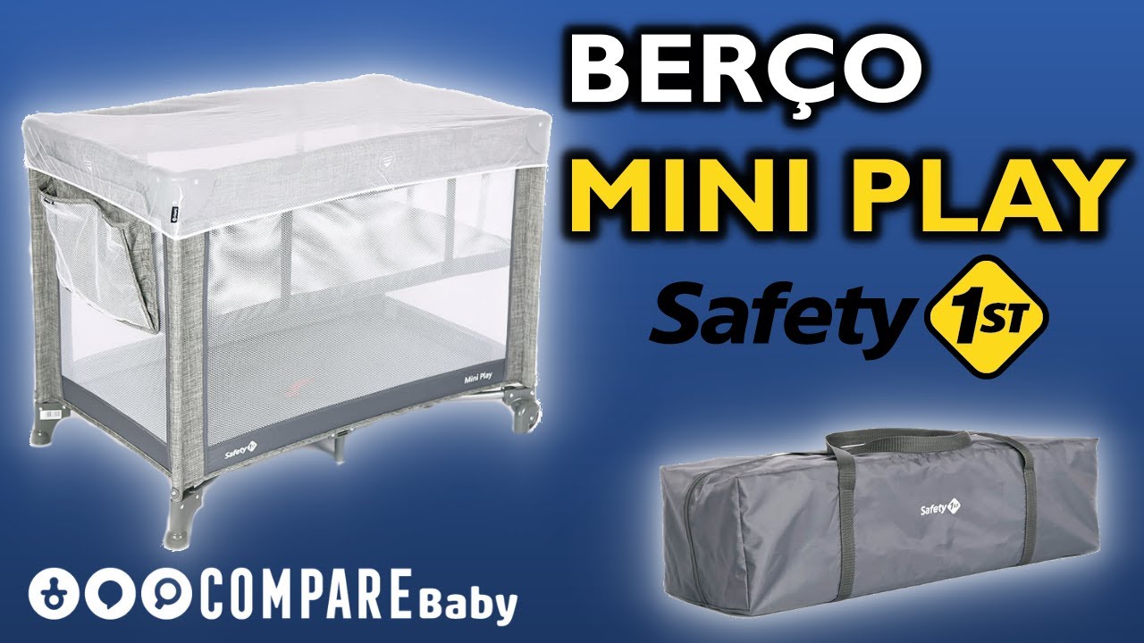 Berço Portátil MINI PLAY Safety 1st | ✅Como ABRIR e Como FECHAR ?
