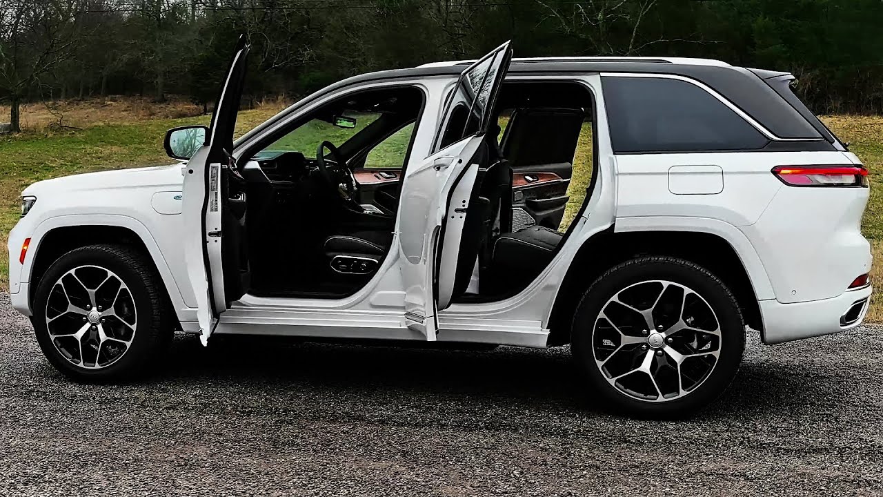 2023 Jeep Grand Cherokee Summit -детали интерьера и экстерьера(роскошный величественный внедорожник)