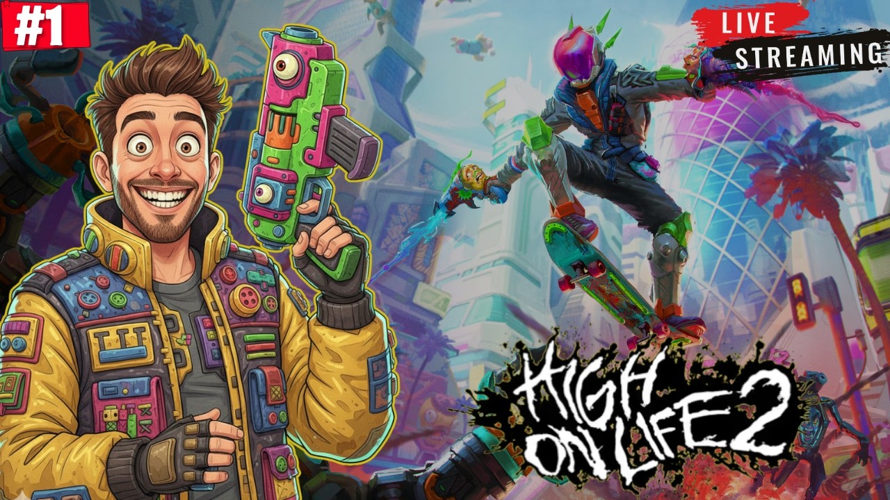High on Life 2 LIVE 🔥 PS5 Gameplay | Talking Guns Are Back! | This Game Is INSANE 😂