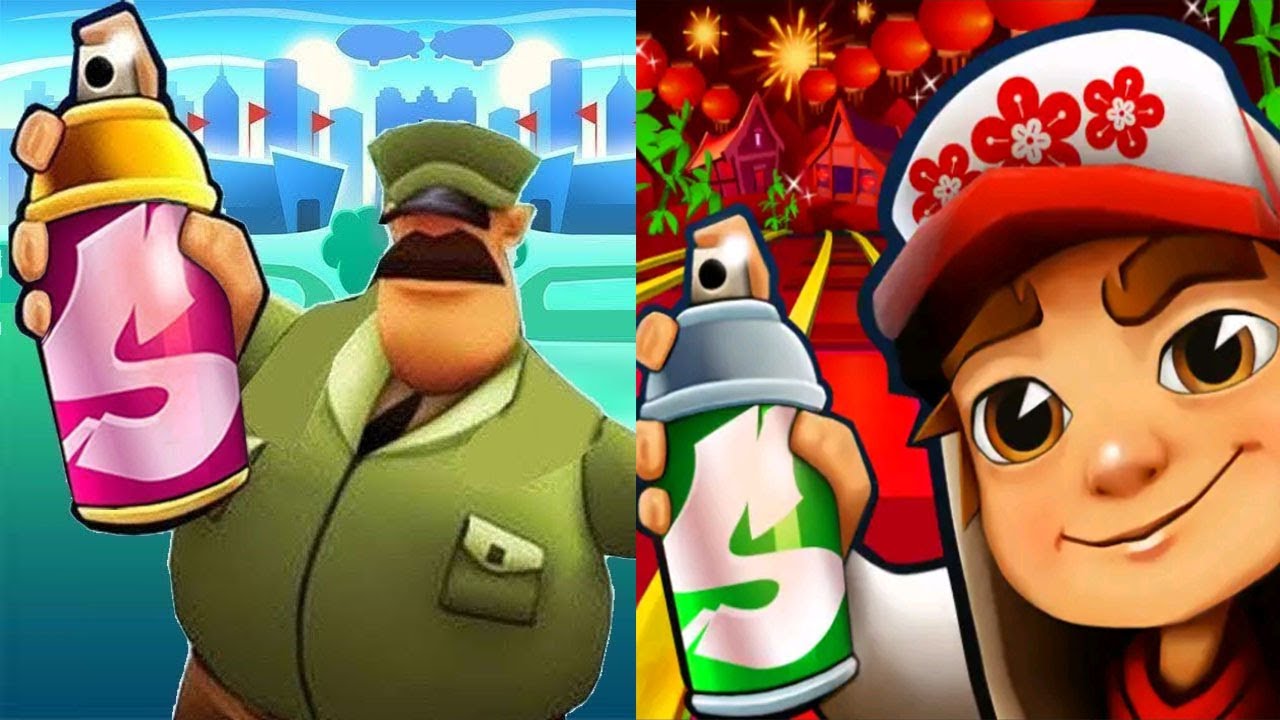 Subway Surfers Lunar New Year 2022 King vs Policeman Run Gameplay HD