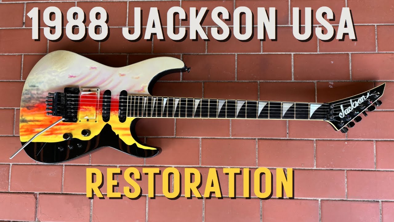 1988 Jackson USA Custom Shop RESTORATION