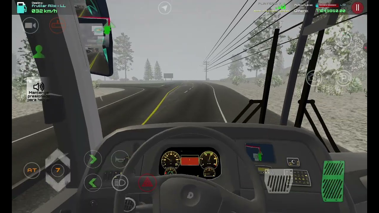Driver's Jobs Online Simulator. Convoy en buses Marco Polo G7. Mapa de Chile.
