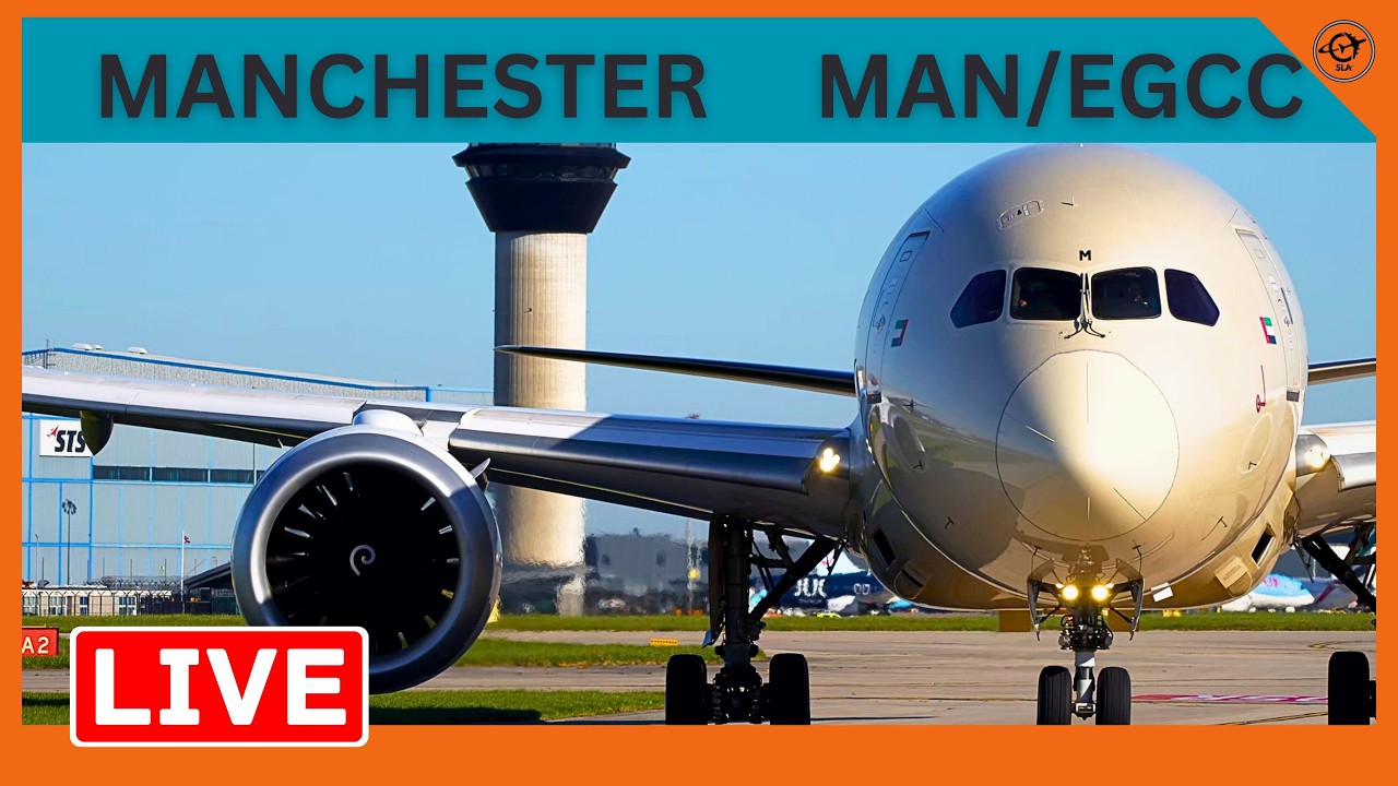 LIVE plane spotting & aviation chat  |  Thur 9th April 2026  |  Ringway / EGCC / MAN
