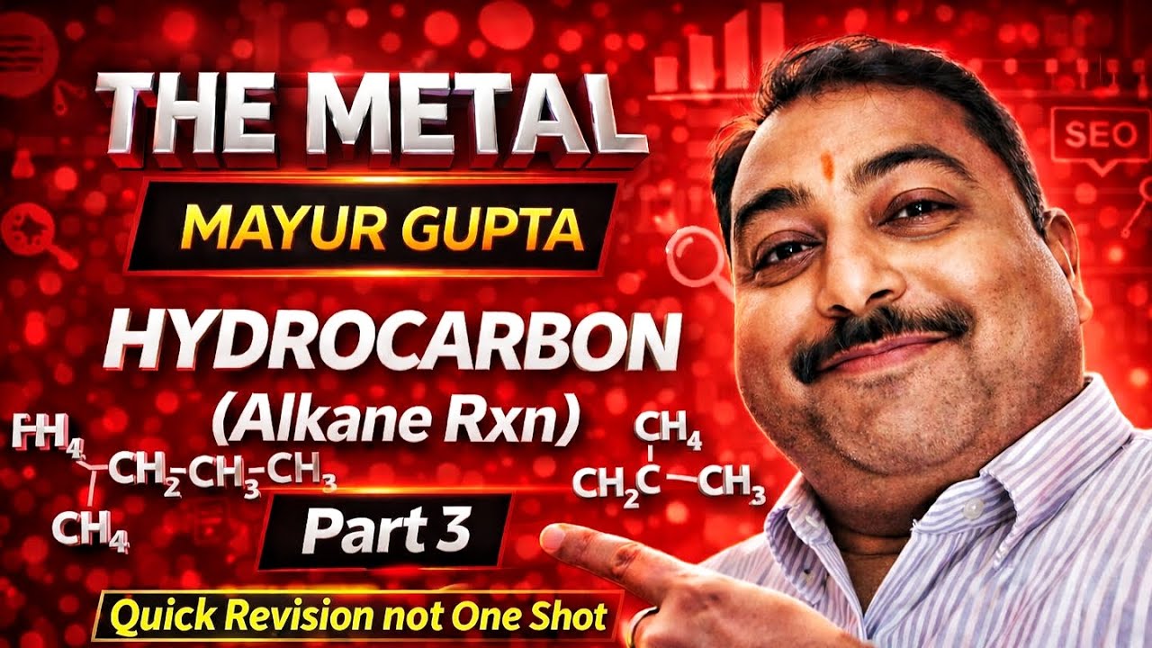 THE METAL–Hydrocarbon Reactions|Class10ICSE| Quick Revision #concise #science #organic #hydrocarbon