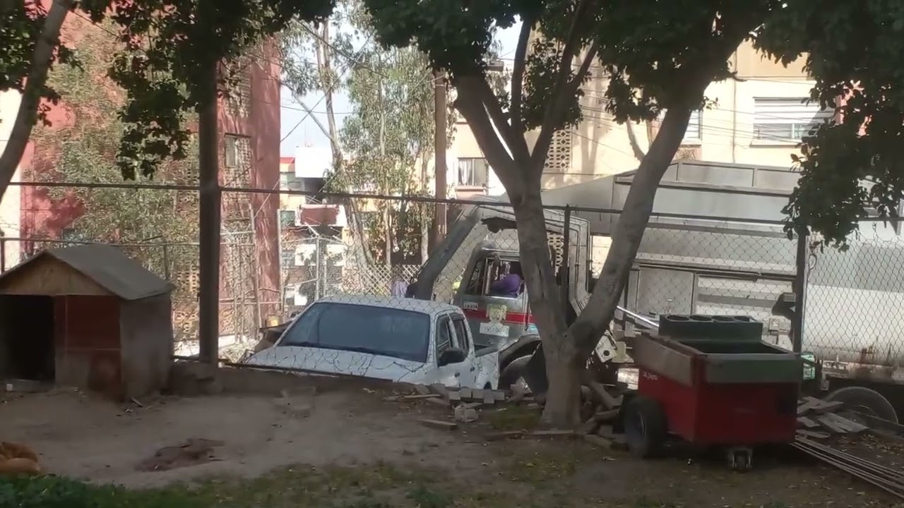 Finally the garbage truck