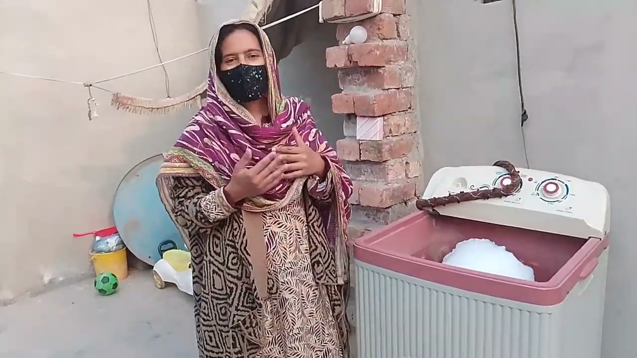 Aaj mny dhoiy kapry or hasband k sath kiya thora hansi mazak 